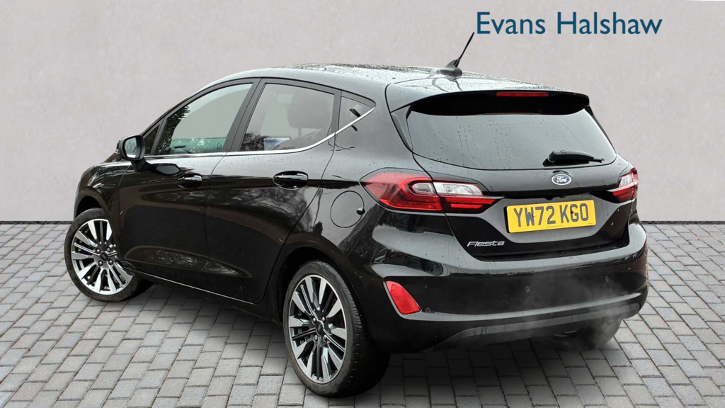Ford Fiesta 1.0 Ecoboost Titanium X 2023 YW72KGO Black #2