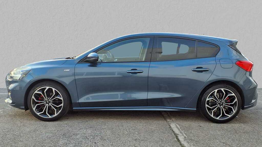 Ford Focus 1.0 Ecoboost Hybrid Mhev 155 St-line X Edition WR71DSO Blue #3