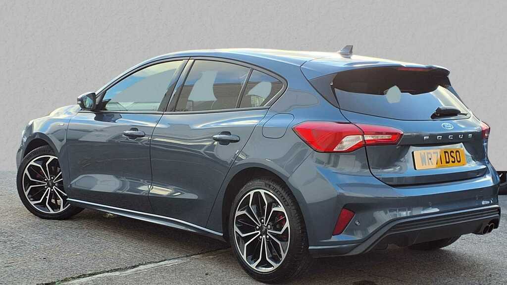 Ford Focus 1.0 Ecoboost Hybrid Mhev 155 St-line X Edition WR71DSO Blue #2