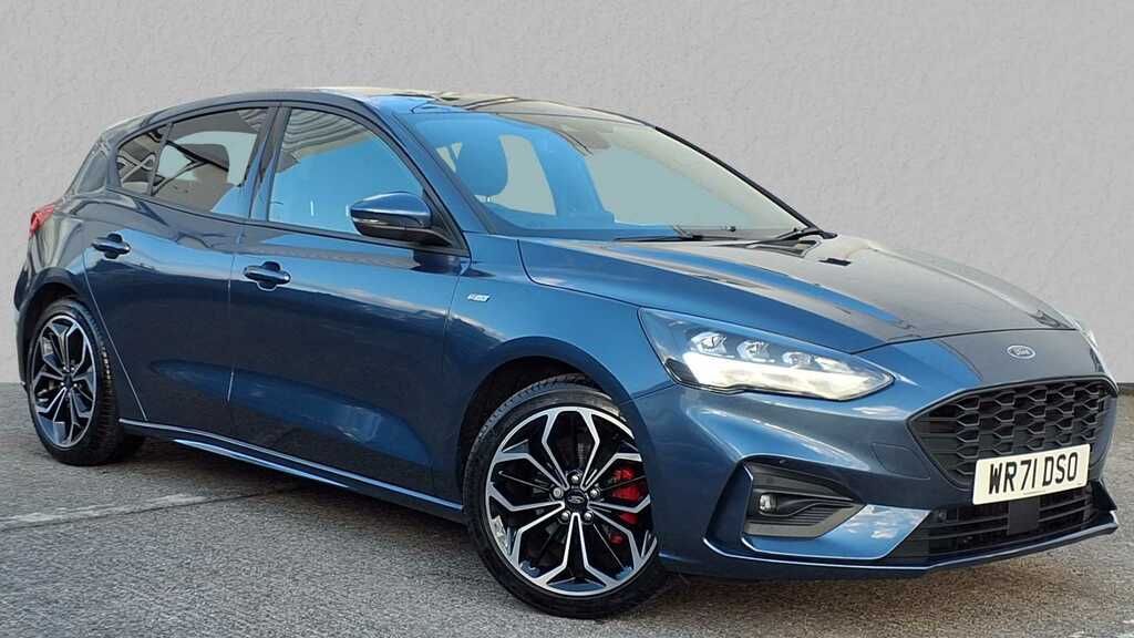 Ford Focus 1.0 Ecoboost Hybrid Mhev 155 St-line X Edition Blue