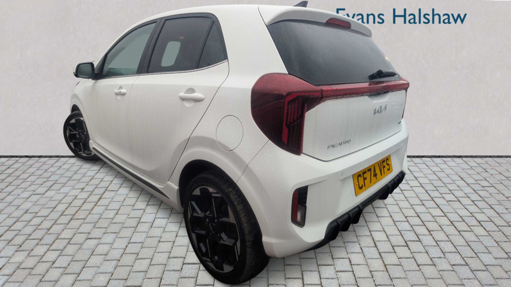 Kia Picanto 1.2 Gt-line S 2025 CF74VFS White #2