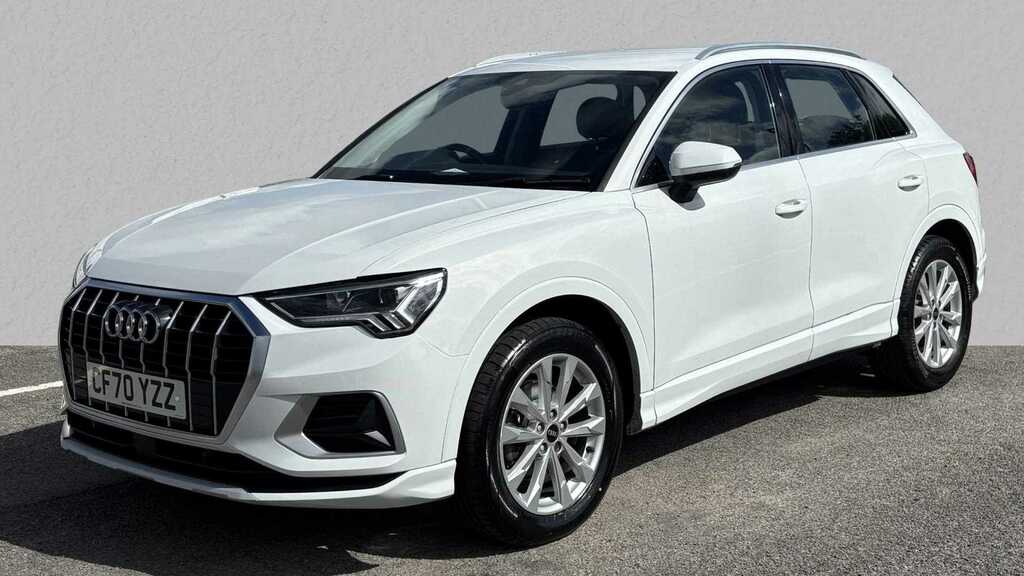 Audi Q3 35 Tdi Quattro Sport S Tronic 2021 CF70YZZ White #3