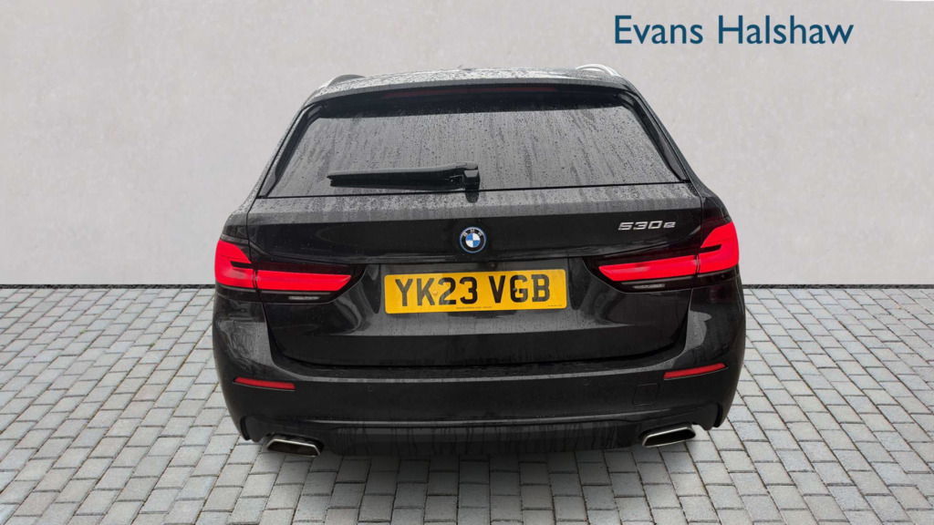 BMW 5 Series 530E Se 2023 YK23VGB Black #6