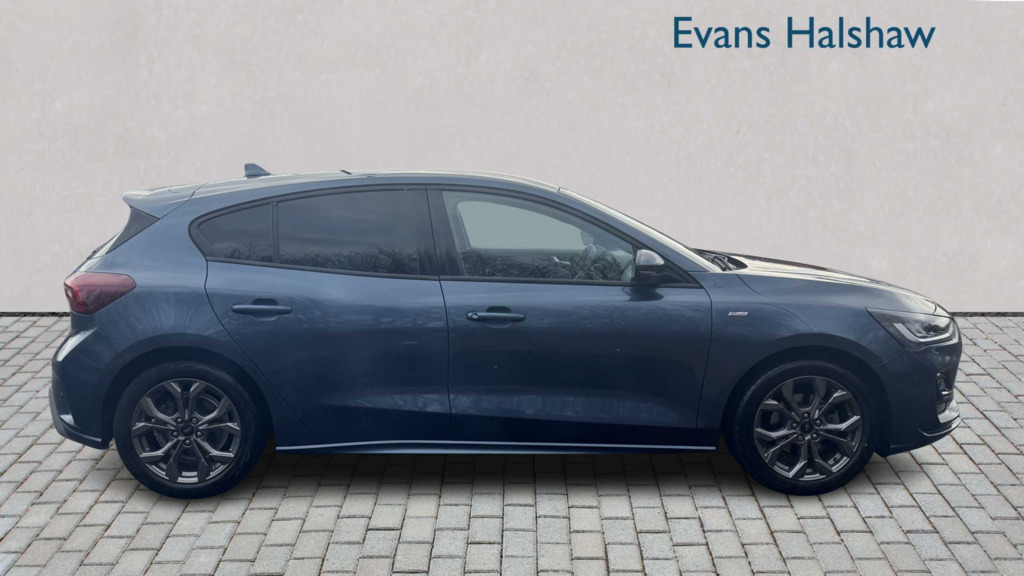 Ford Focus 1.0 Ecoboost St-line 2023 FD72HYM Blue #4
