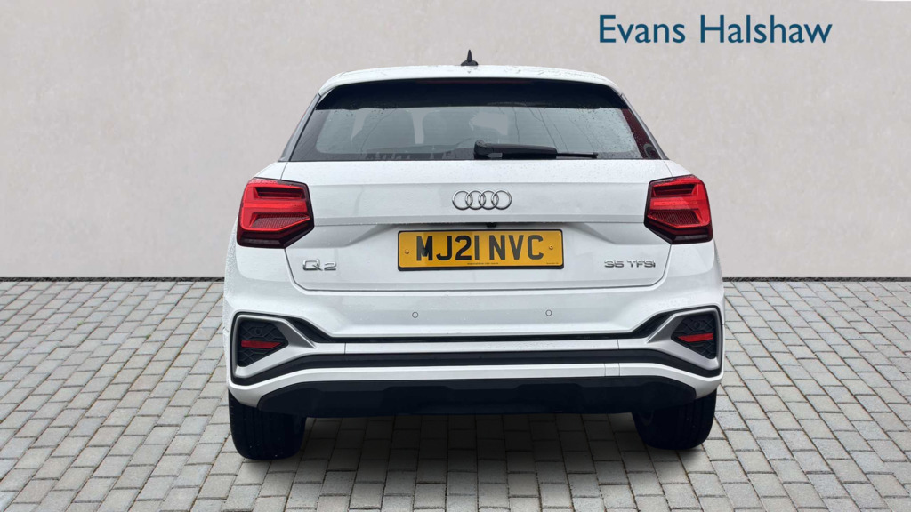 Audi Q2 35 Tfsi S Line S Tronic 2021 MJ21NVC White #5