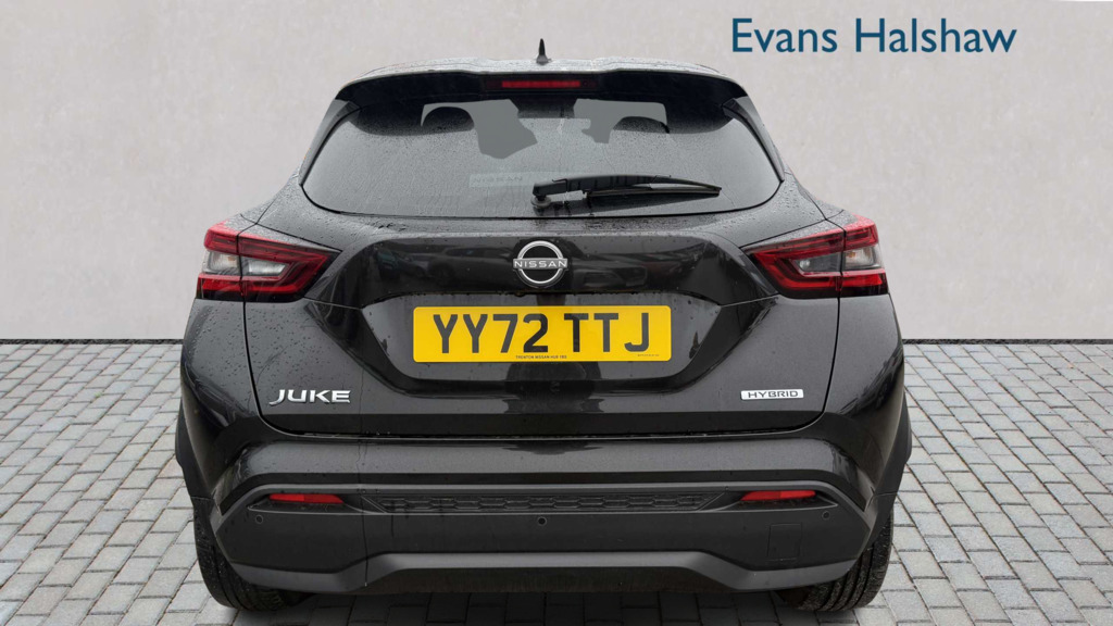 Nissan Juke 1.6 Hybrid N-connecta 2023 YY72TTJ Black #6