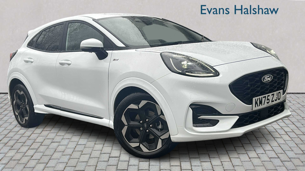 Ford Puma 1.0 Ecoboost Hybrid Mhev 155 St-line X Dct 202 White