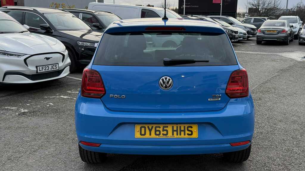 Volkswagen Polo 1.4 Tdi Se Design 2015 Blue #5