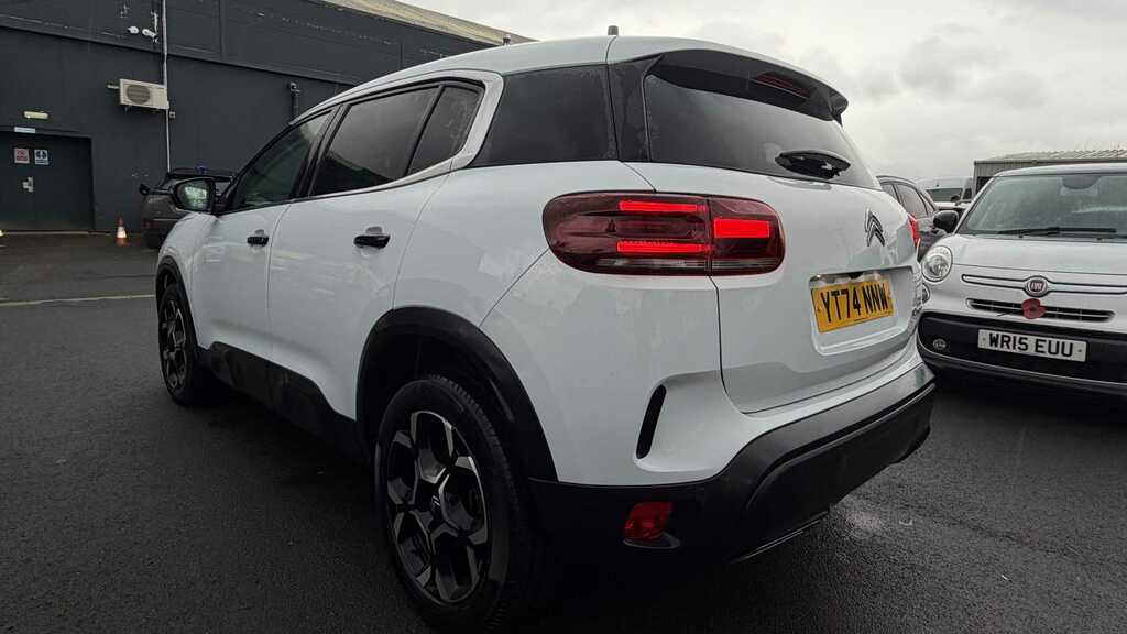 Citroen C5 Aircross 1.5D Plus 2024 YT74NNW White #5