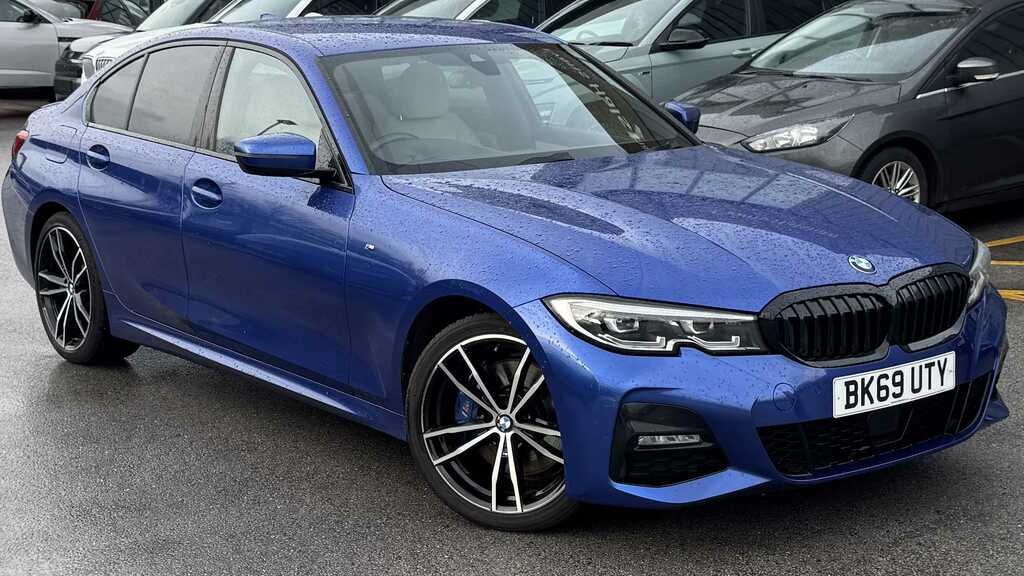 BMW 3 Series 320D M Sport Techplus Pack 2019 BK69UTY Blue
