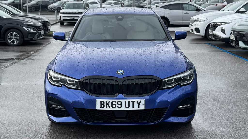 BMW 3 Series 320D M Sport Techplus Pack 2019 BK69UTY Blue #4