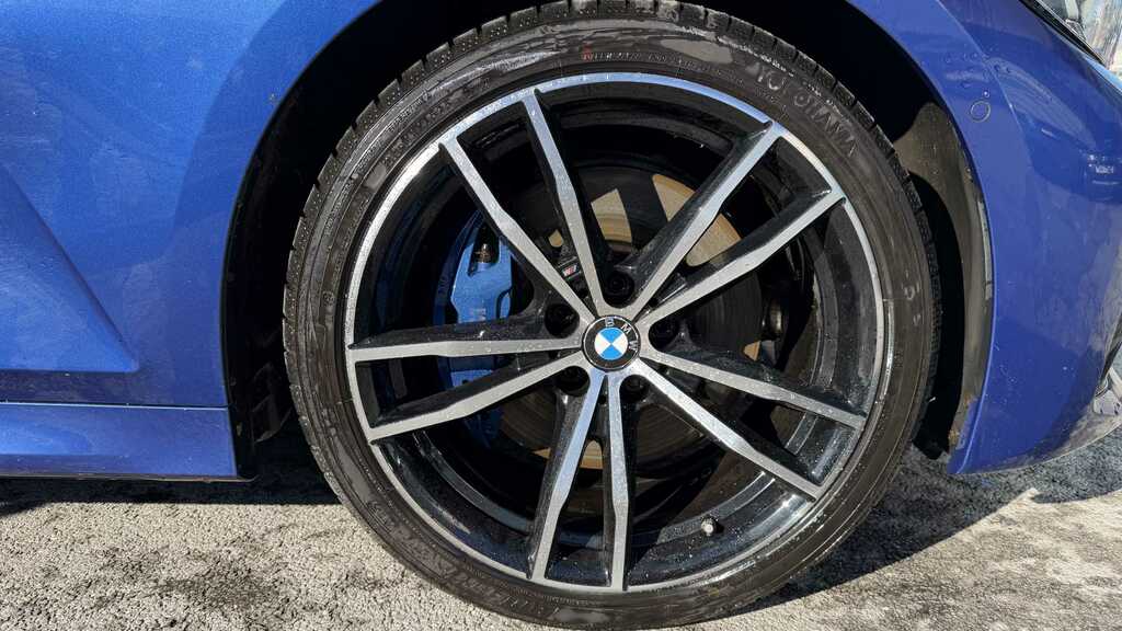 BMW 3 Series 320D M Sport Techplus Pack 2019 BK69UTY Blue #5