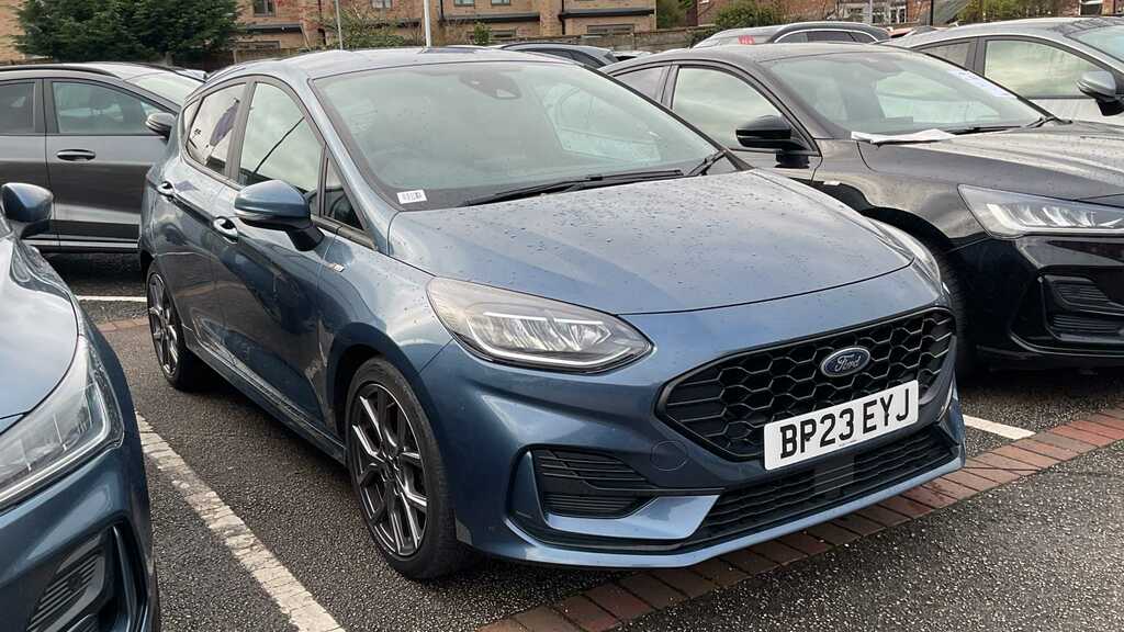 Ford Fiesta 1.0 Ecoboost Hybrid Mhev 155 St-line 2023 Blue