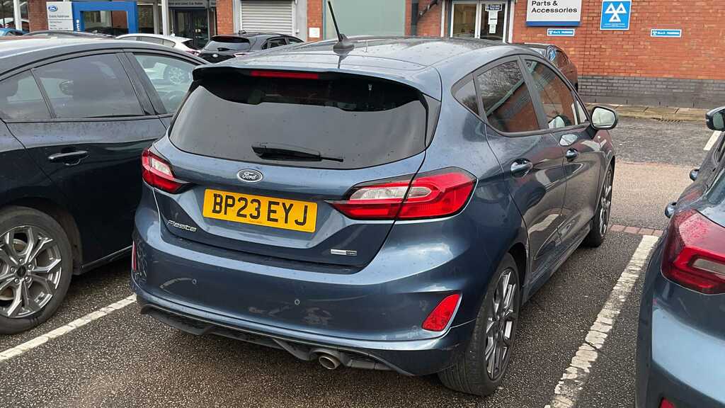 Ford Fiesta 1.0 Ecoboost Hybrid Mhev 155 St-line 2023 BP23EYJ Blue #3
