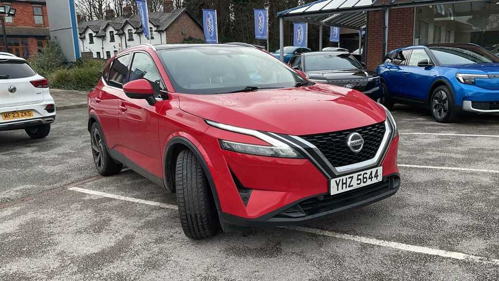 Nissan Qashqai 1.3 Dig-t Mh 158 Tekna 2021 Red