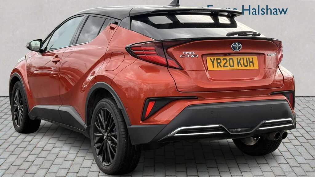 Toyota C-Hr 2.0 Hybrid Orange Edition Cvt 2020 Orange #2