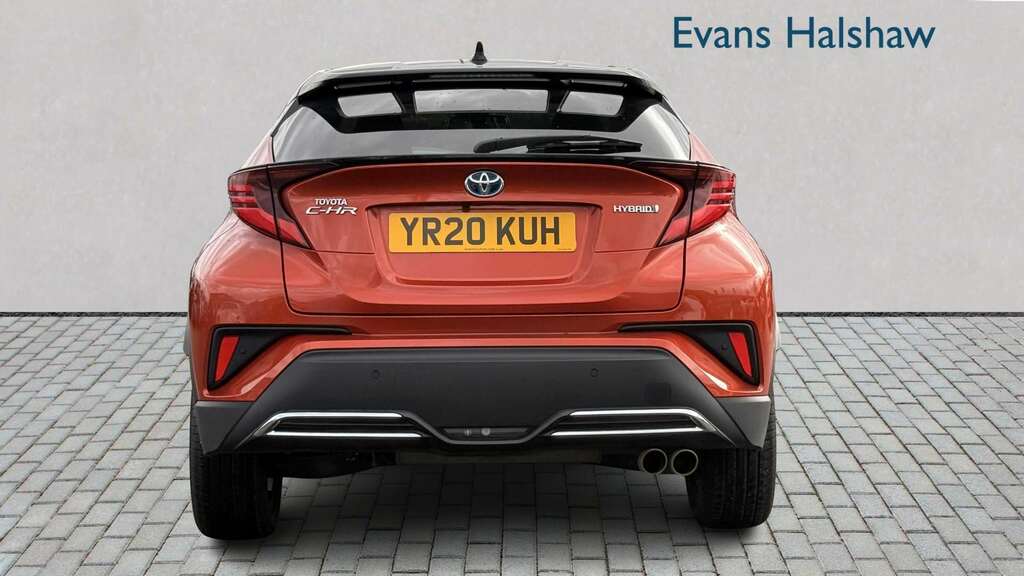Toyota C-Hr 2.0 Hybrid Orange Edition Cvt 2020 Orange #4
