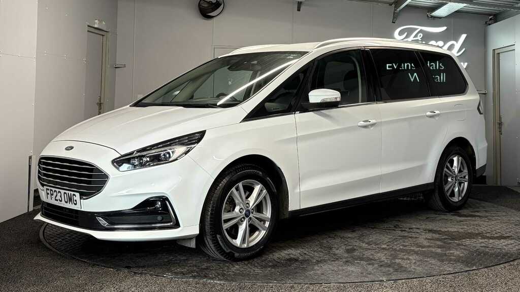 Ford Galaxy 2.5 Fhev 190 Titanium Cvt 2023 FP23OMG White #3