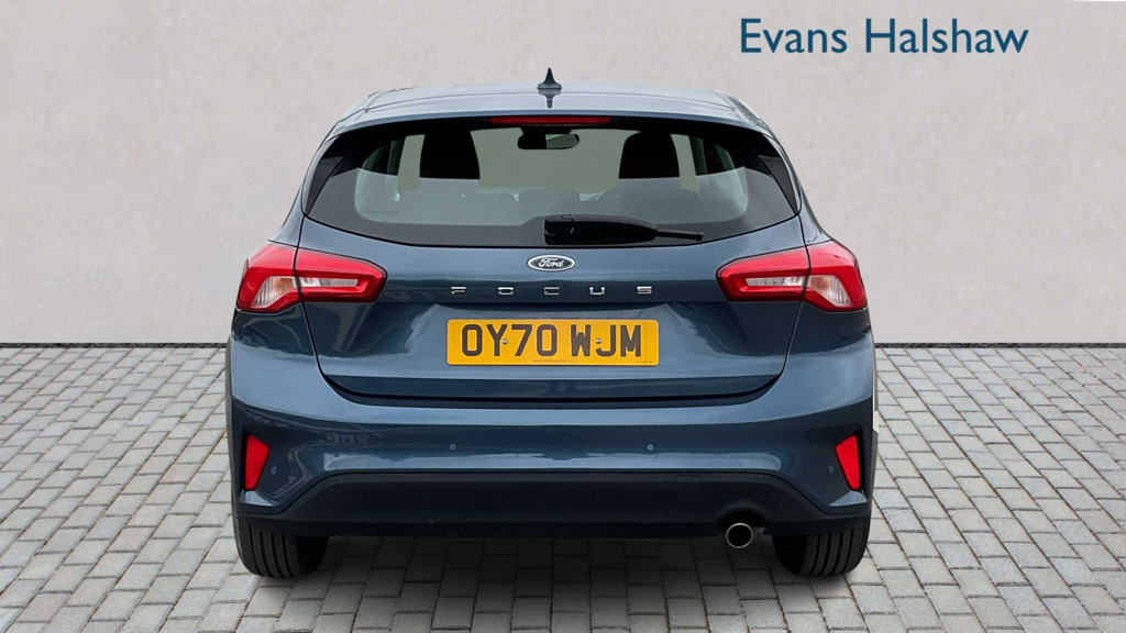 Ford Focus 1.0 Ecoboost 125 Titanium 2021 OY70WJM Blue #5