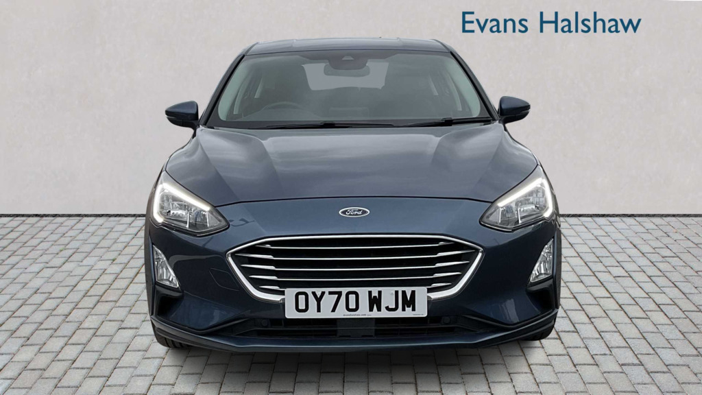 Ford Focus 1.0 Ecoboost 125 Titanium 2021 OY70WJM Blue #3