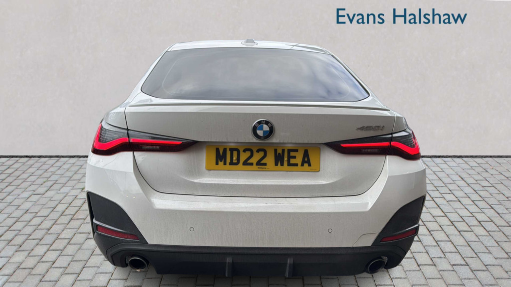 BMW 4 Series 420I M Sport Step 2022 MD22WEA White #5