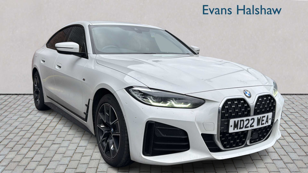 BMW 4 Series 420I M Sport Step 2022 White
