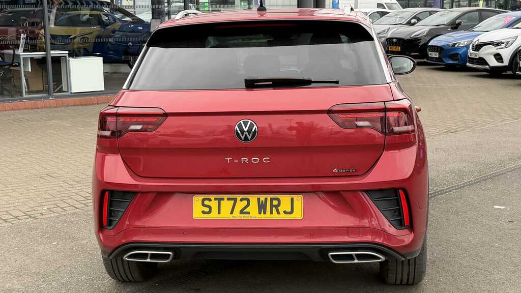 Volkswagen T-Roc 2.0 Tsi 4Motion R-line Dsg 2023 ST72WRJ Red #4