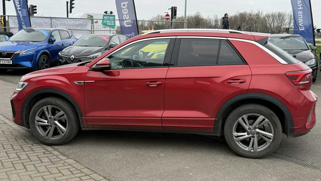 Volkswagen T-Roc 2.0 Tsi 4Motion R-line Dsg 2023 ST72WRJ Red #5