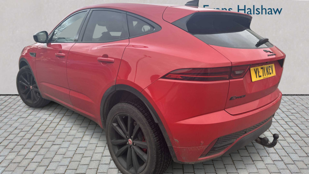 Jaguar E-Pace 2.0 D200 R-dynamic Black 2022 YL71KCV Red #2