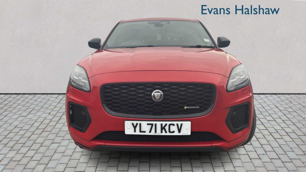 Jaguar E-Pace 2.0 D200 R-dynamic Black 2022 YL71KCV Red #3