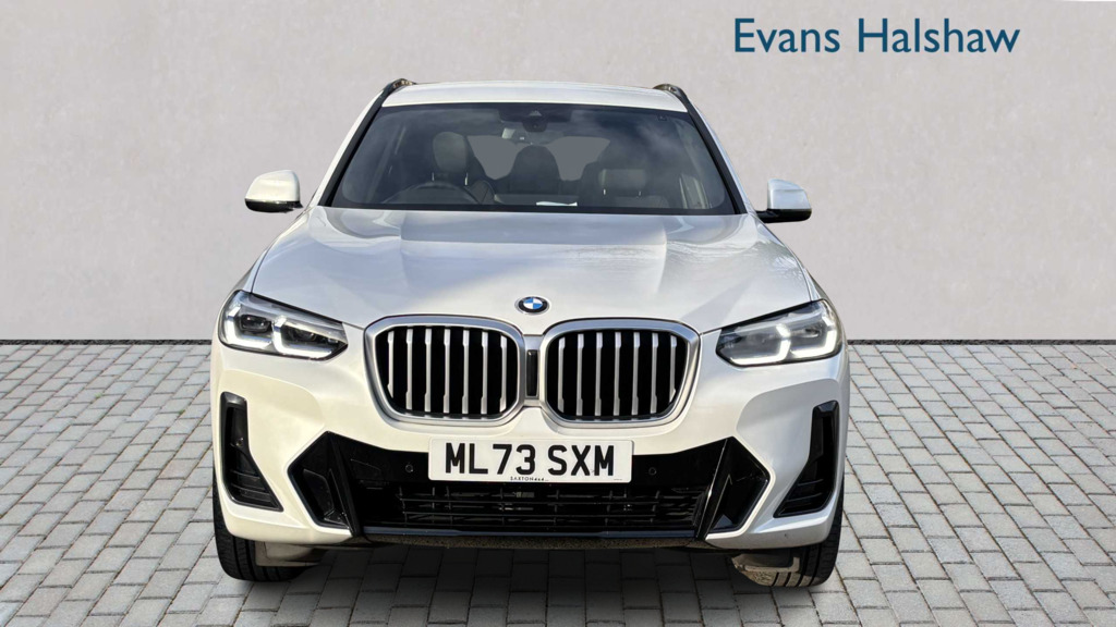BMW X3 Xdrive20d Mht M Sport Step 2023 ML73SXM White #2