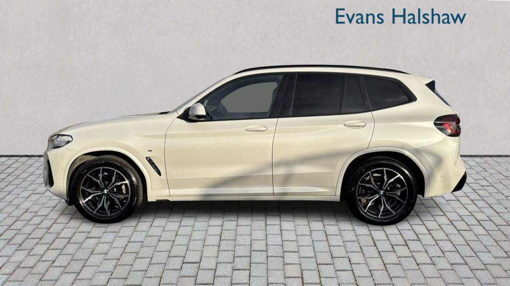 BMW X3 Xdrive20d Mht M Sport Step 2023 ML73SXM White #4