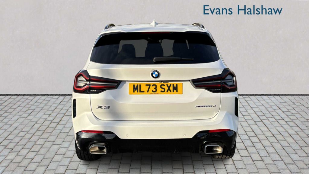 BMW X3 Xdrive20d Mht M Sport Step 2023 ML73SXM White #6