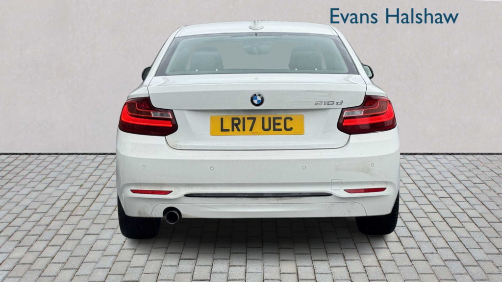 BMW 2 Series 218D 150 Sport Step Nav 2017 LR17UEC White #3