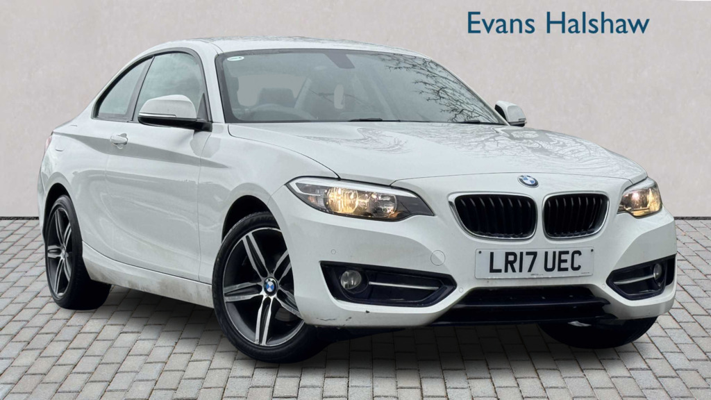BMW 2 Series 218D 150 Sport Step Nav 2017 White