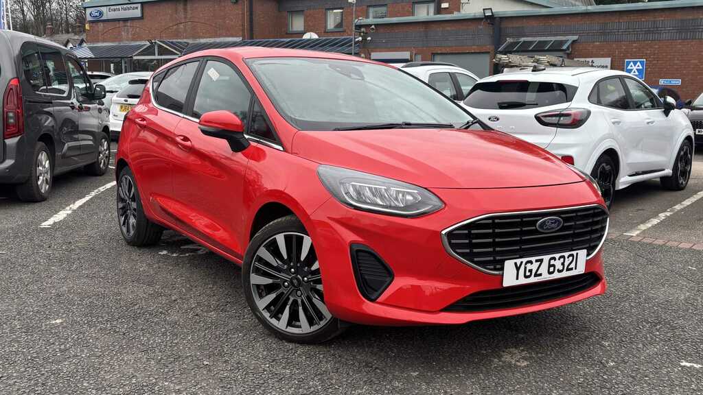 Ford Fiesta 1.0 Ecoboost Titanium X 2023 Red