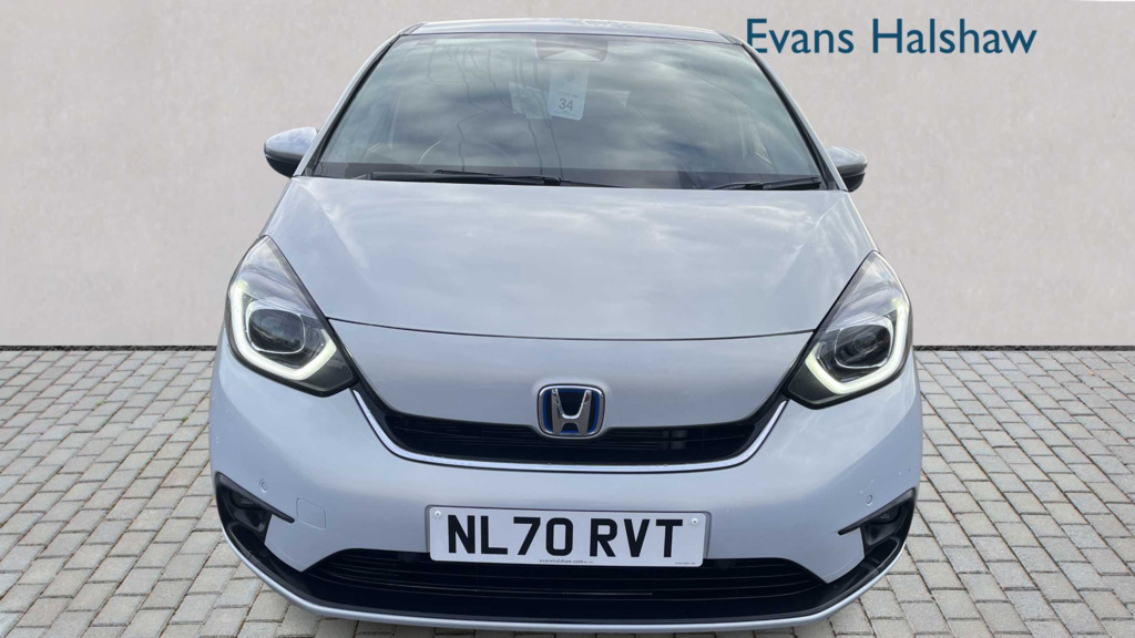 Honda Jazz 1.5 I-mmd Hybrid Ex Ecvt 2020 NL70RVT White #4