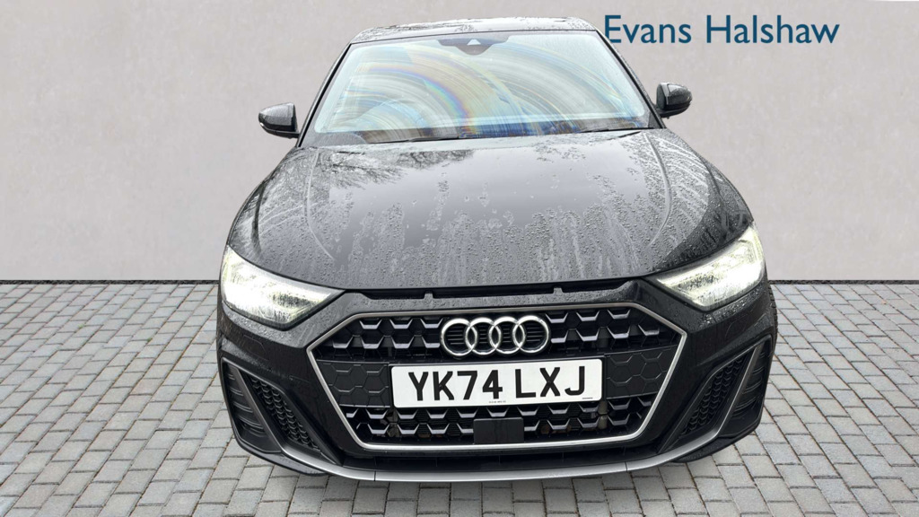 Audi A1 25 Tfsi S Line S Tronic 2024 YK74LXJ Black #4
