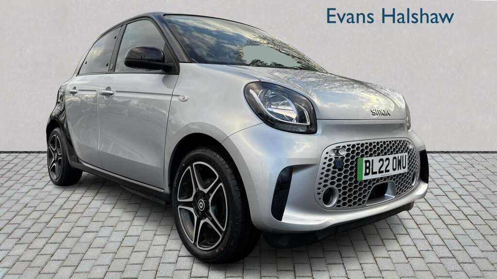 Smart Forfour 60Kw Eq Premium 17Kwh 22Kwch 2022 Silver