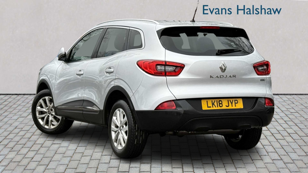 Renault Kadjar 1.5 Dci Dynamique Nav 2018 Silver #2