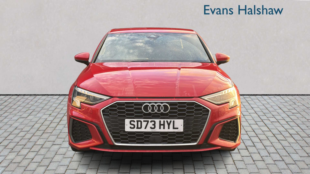 Audi A3 30 Tfsi S Line S Tronic 2023 SD73HYL Red #4