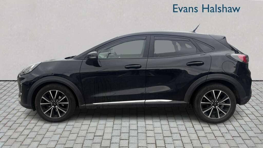 Ford Puma 1.0 Ecoboost Hybrid Mhev Titanium 2021 MD21OGK Black #3
