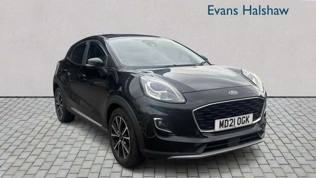 Ford Puma 1.0 Ecoboost Hybrid Mhev Titanium 2021 Black