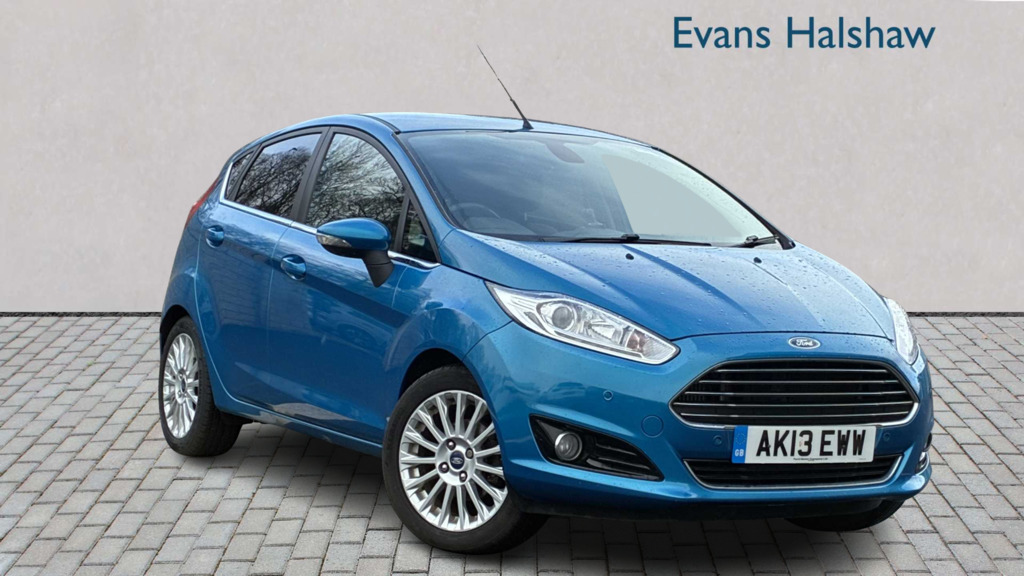 Ford Fiesta 1.6 Tdci Titanium X 2013 Blue