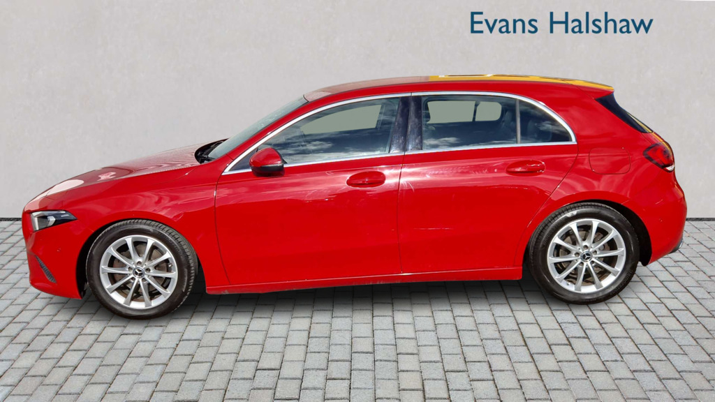 Mercedes-Benz A Class A180 Sport Executive 2019 BU69FKT Red #3