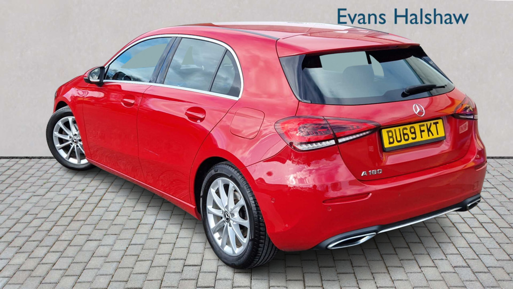 Mercedes-Benz A Class A180 Sport Executive 2019 BU69FKT Red #2