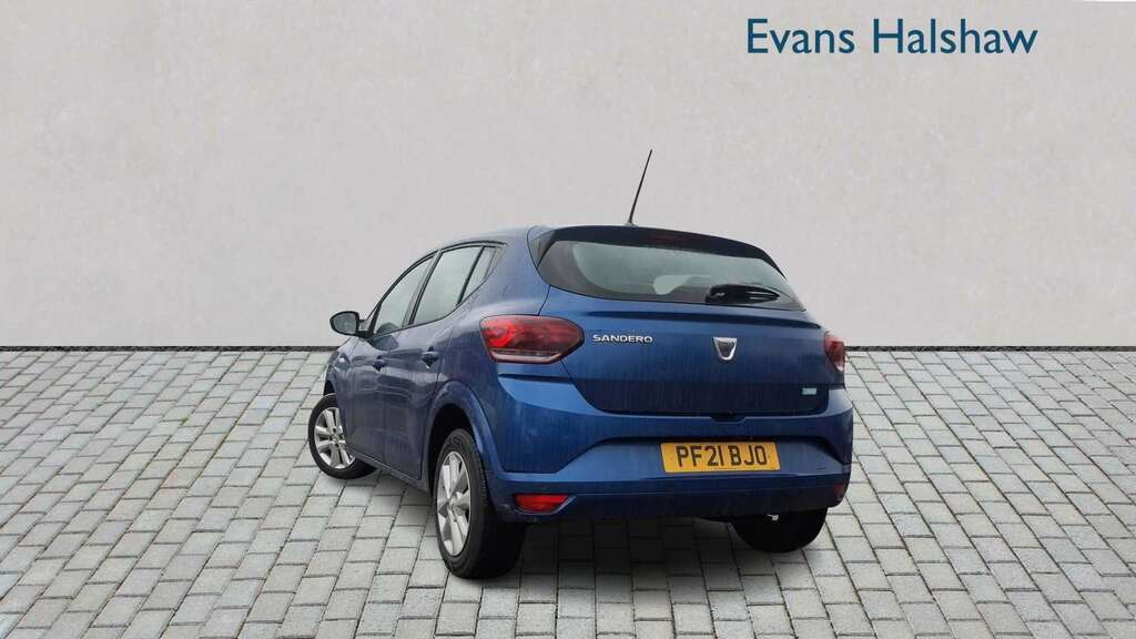 Dacia Sandero 1.0 Tce Bi-fuel Comfort 2021 Blue #4