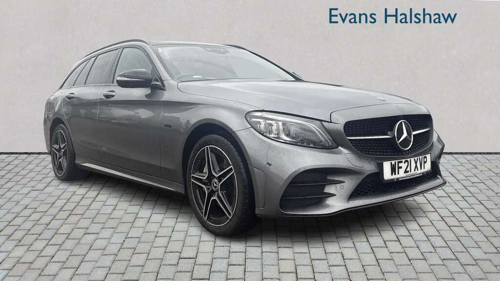 Mercedes-Benz C Class C300e Amg Line Night Ed Premium Plus 9G-tronic Grey
