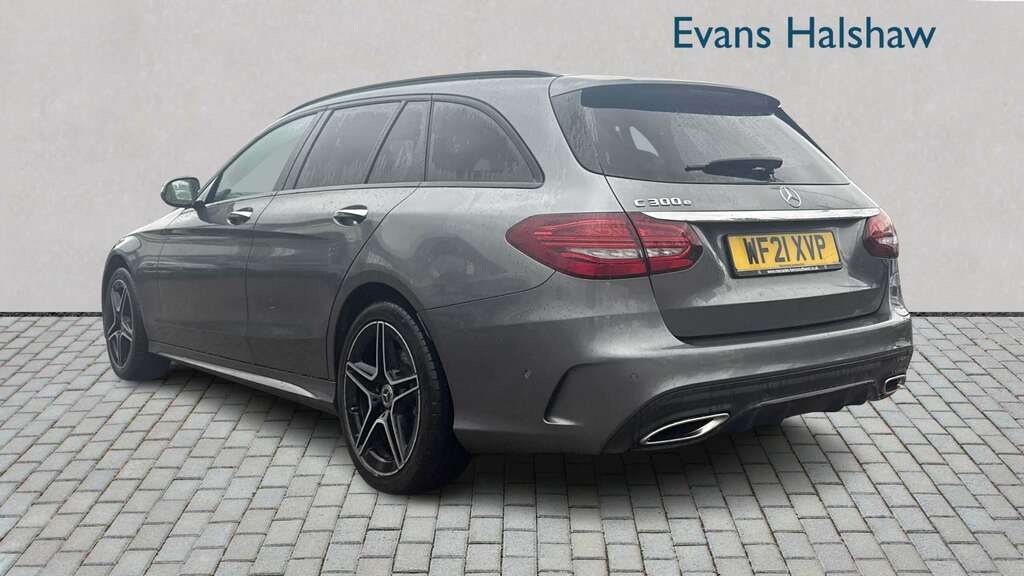 Mercedes-Benz C Class C300e Amg Line Night Ed Premium Plus 9G-tronic WF21XVP Grey #2