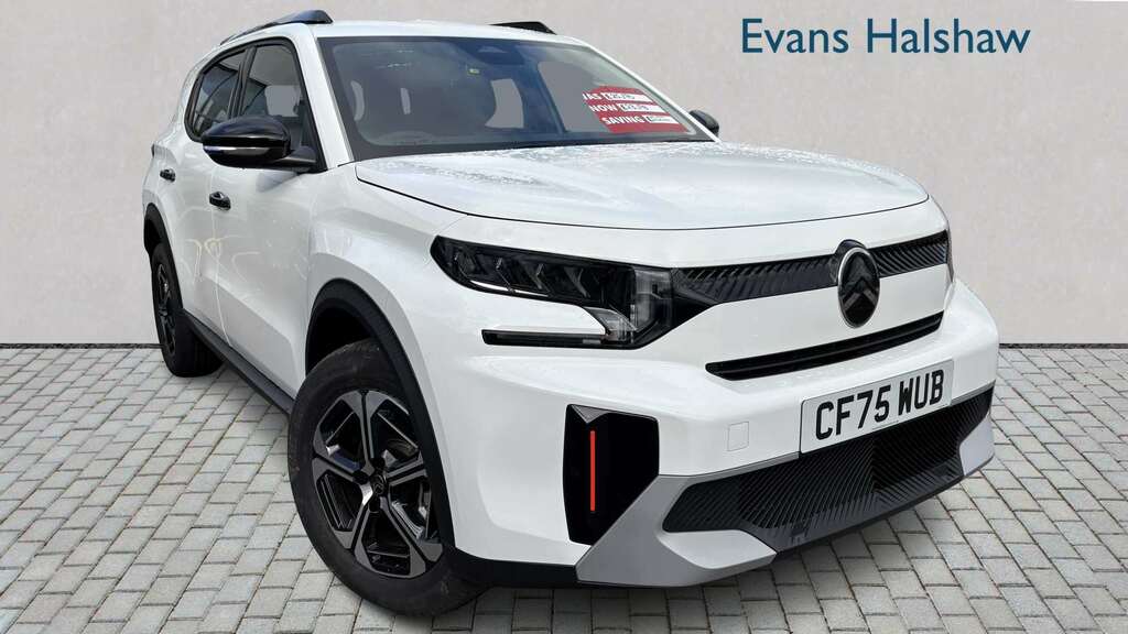 Citroen C3 Aircross 1.2 Hybrid 136 Plus E-dcs6 2025 White